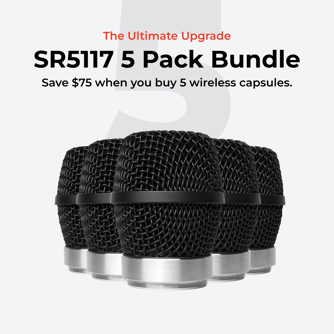 Earthworks SR5117 Wireless Microphone Capsule for Sennheiser