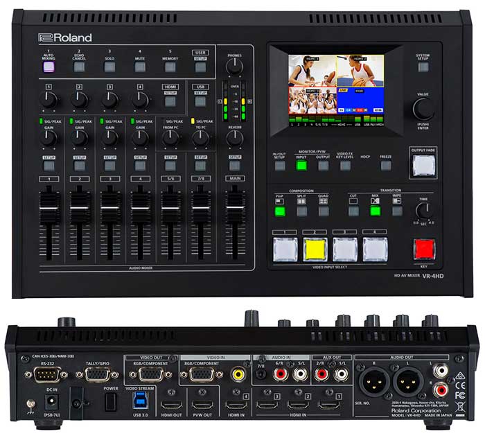 Roland ローランド HD AV Mixer VR-4HD 正規認証品!新規格