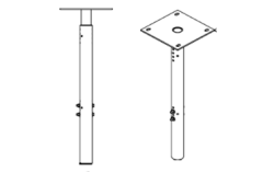 Eiki 0173-4149 Adjustable Post