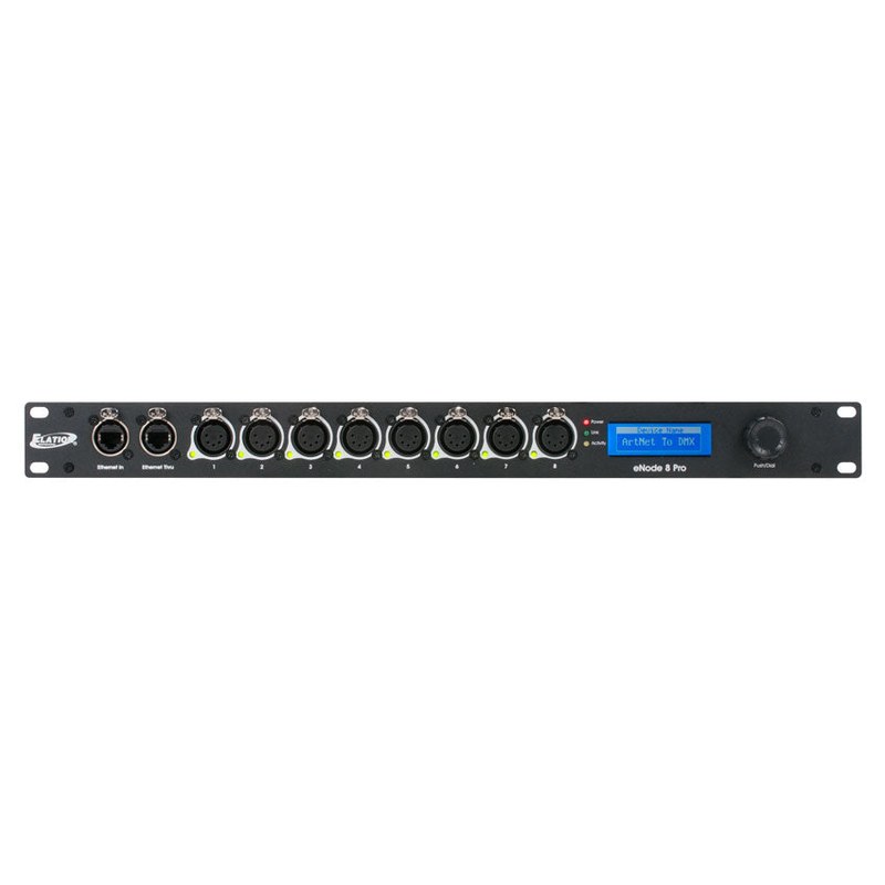 Elation eNode8 Pro DMX Data Distribution Node - view 2