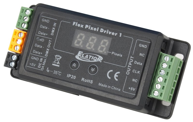 Elation FLEX PIXEL DRIVER 1 LED Pixel Fixture, - view 2