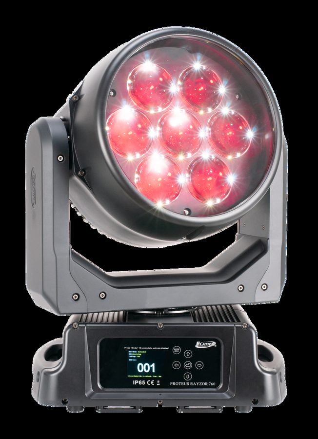 Elation PROTEUS RAYZOR 760 LED Par Wash Fixture