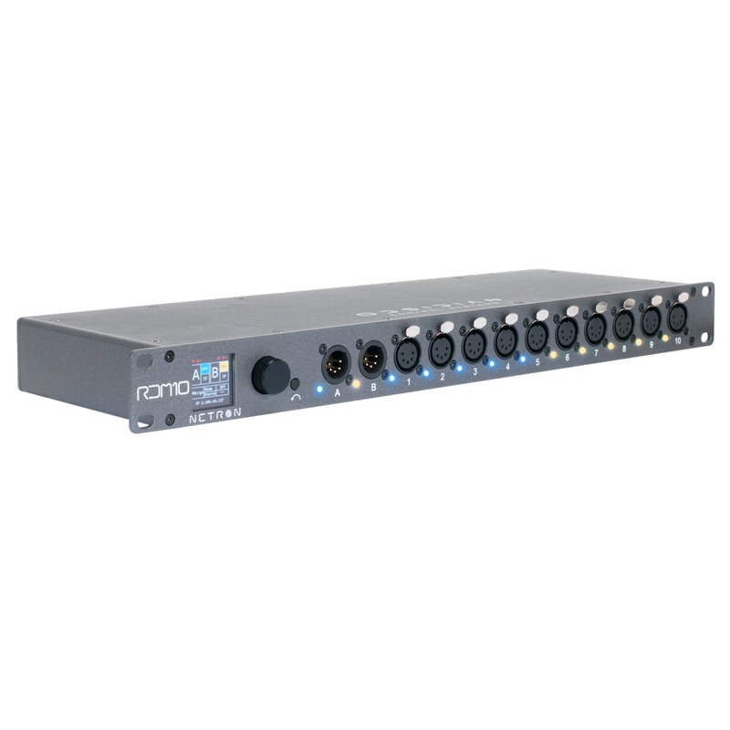 Elation RDM 10 DMX Data Distribution Node - view 2