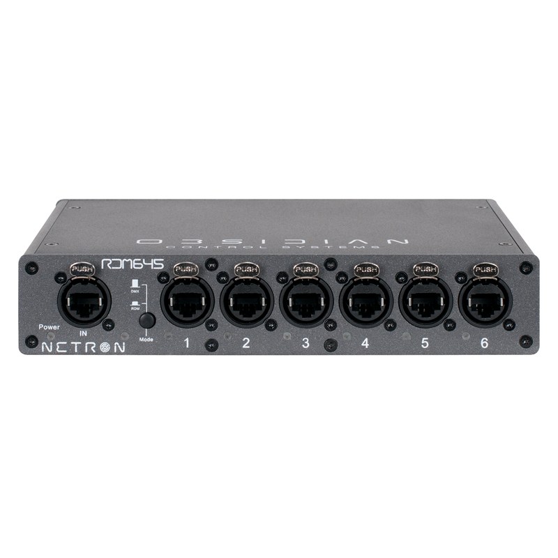 Elation RDM 645 DMX Data Distribution Node - view 3