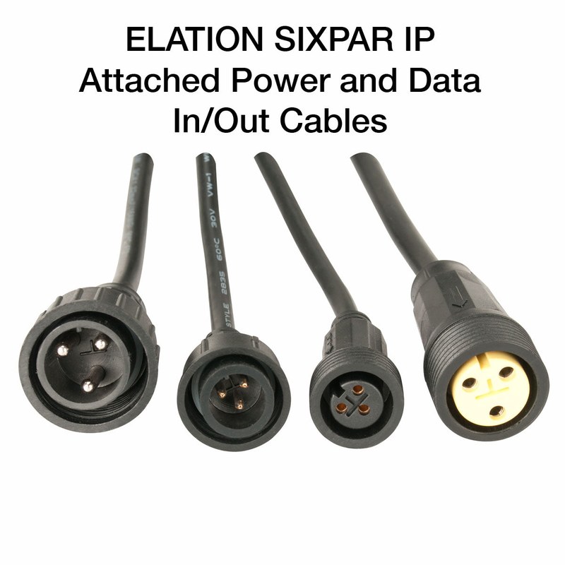 Elation SIXPAR 100IP LED Par Wash Fixture, - view 3