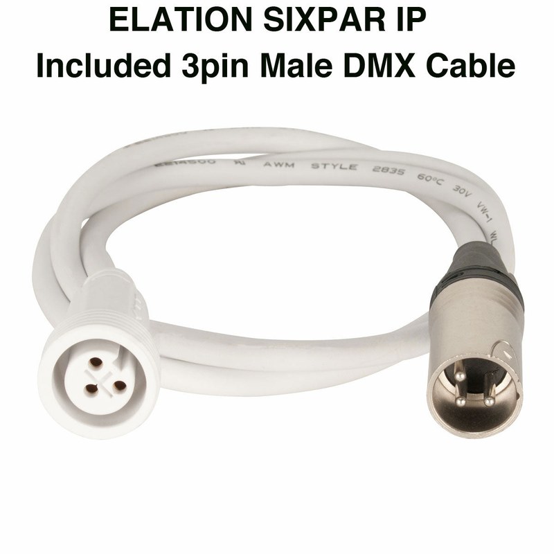 Elation SIXPAR 200WMG LED Par Wash Fixture, - view 3