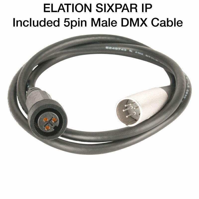Elation SIXPAR 300IP LED Par Wash Fixture, - view 3