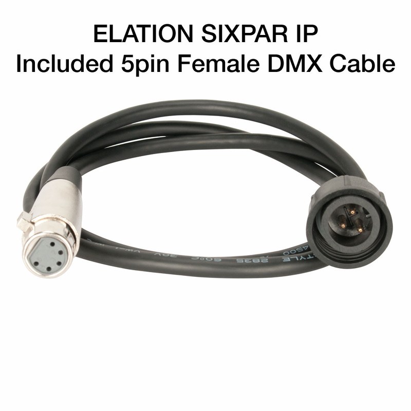 Elation SIXPAR 300IP LED Par Wash Fixture, - view 4