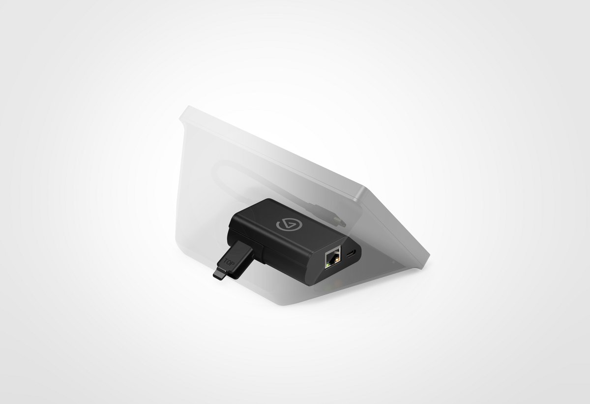 Network Dock Runs a Stream Deck over PoE Ethernet instead of a USB cable, for mounting it away