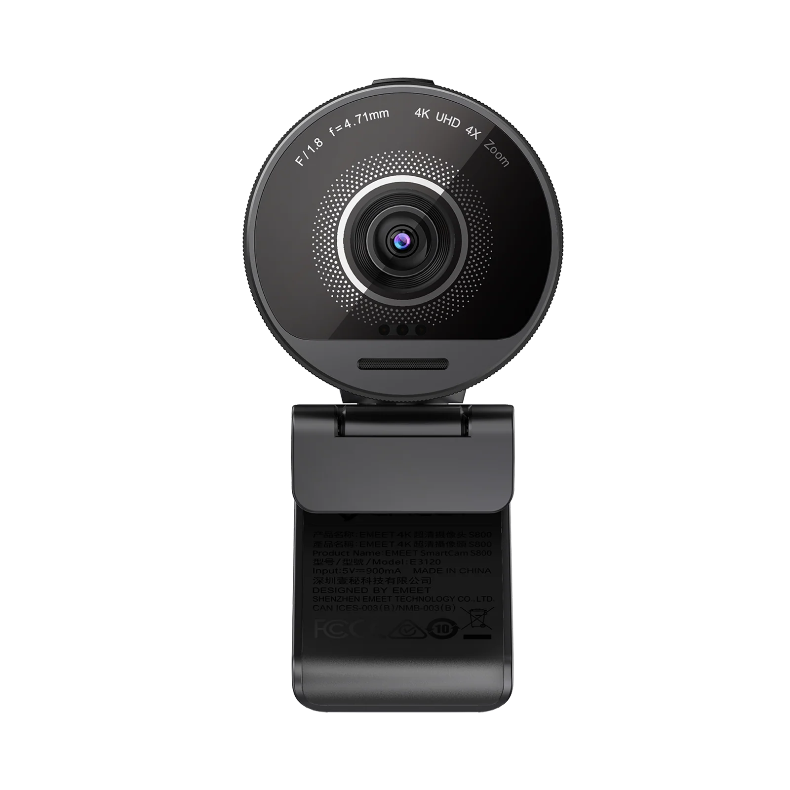 EMEET SmartCam S800 4K HDR Streaming Webcam - view 2