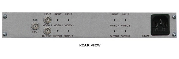 ESE ES-266U Time Code Driven Video Time & Date / Timer Inserter - view 3