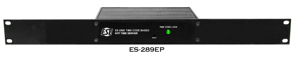 ESE ES-289E Time Code Based NTP Time Server - view 2