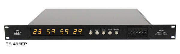 ESE ES-466E SMPTE Presettable 24 Hour Up/Down Timer - view 2