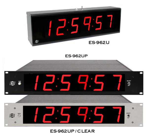 ESE ES-962U Wall Mount Digital Clock, 2.3 Inch Display - view 2