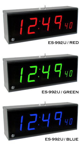 ESE ES-992U Wall Mount Digital Clock, 2.3/1 Inch Display - view 3