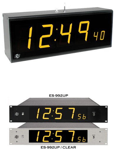 ESE ES-992U Wall Mount Digital Clock, 2.3/1 Inch Display - view 2