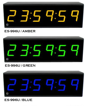 ESE ES-996U 2.3 Inch Wall Mount Universal Remote Time Display - view 3