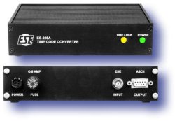 ESE ES-225A ESE Time Code to ASCII / RS-232 / RS-485 Converter