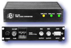 ESE ES-226 ASCII to ESE / IRIG Time Code Converter
