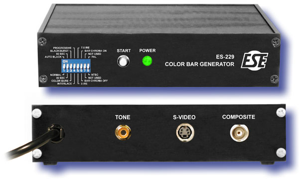 ESE ES-229 NTSC/PAL Color Bar / Black-Burst Generator