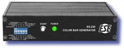 ESE ES-230 NTSC/PAL Color Bar / Black-Burst Generator, 8 Outputs