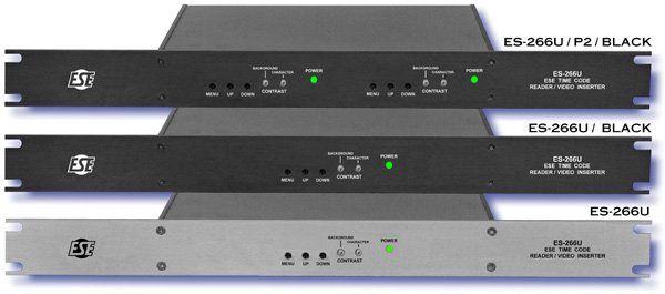 ESE ES-266U Time Code Driven Video Time & Date / Timer Inserter