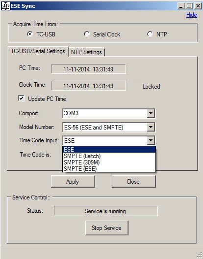 ESE ES-56 SMPTE/EBU/ESE to USB Converter - view 2