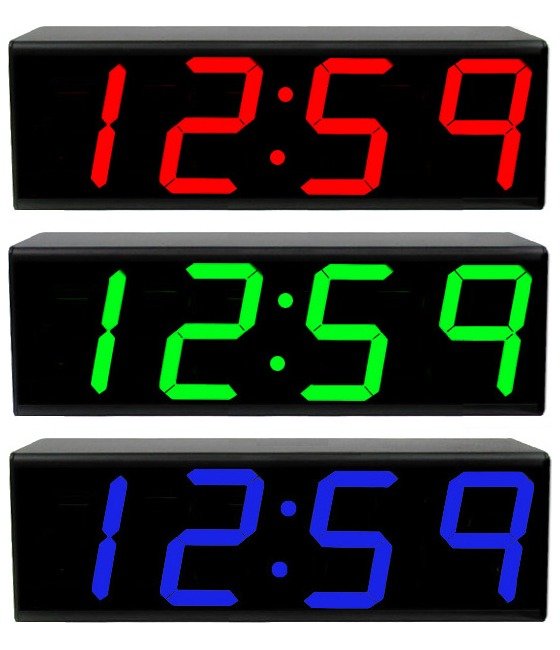ESE ES-971 7 Inch Wall Mount Time Code Remote Display