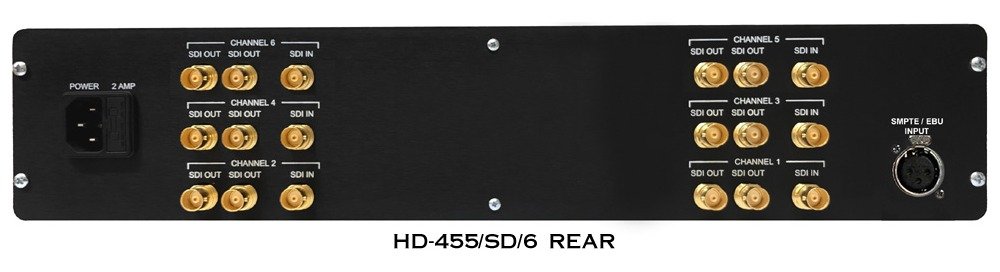 ESE HD-455/SD/1 SMPTE/EBU Time Code Reader / HD & SD SDI Video Inserter - view 3