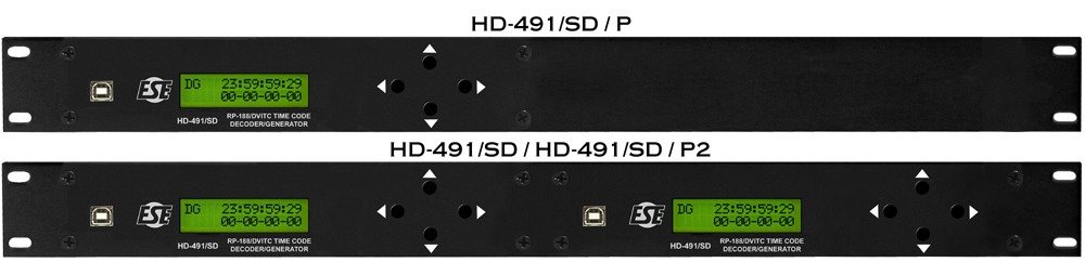 ESE HD-491/SD HD & SD SDI Timecode Decoder / LTC Generator - view 2