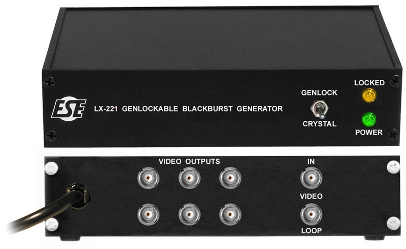 ESE LX-221 Genlockable RS-170A Black-Burst Generator