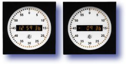 ESE LX-5212U 12 Inch Digital and Analog Remote Clock