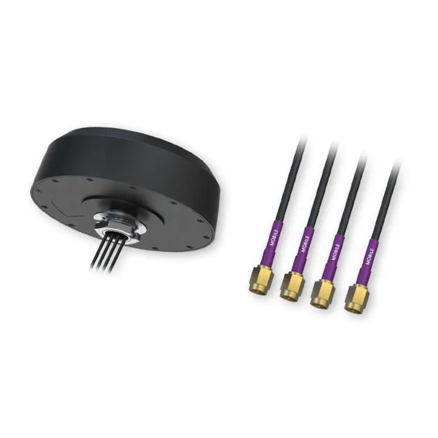 EtherWAN EASYCELL5G-ANT-RFC MIMO 5G Combo Mobile Roof SMA Antenna