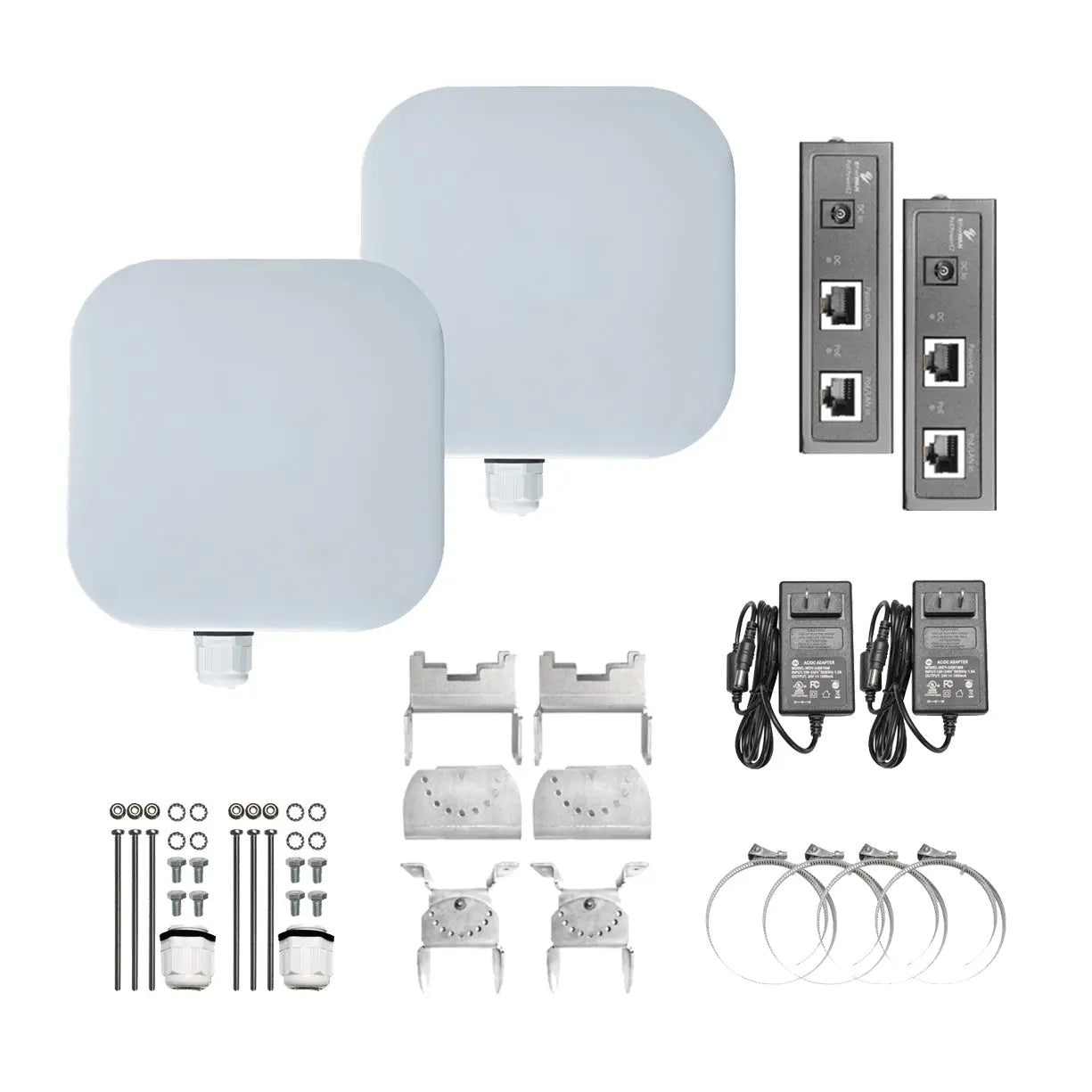 EtherWAN EasyLink Pro 2400 Mbps Plug & Play Wireless Bridge Kit - view 2