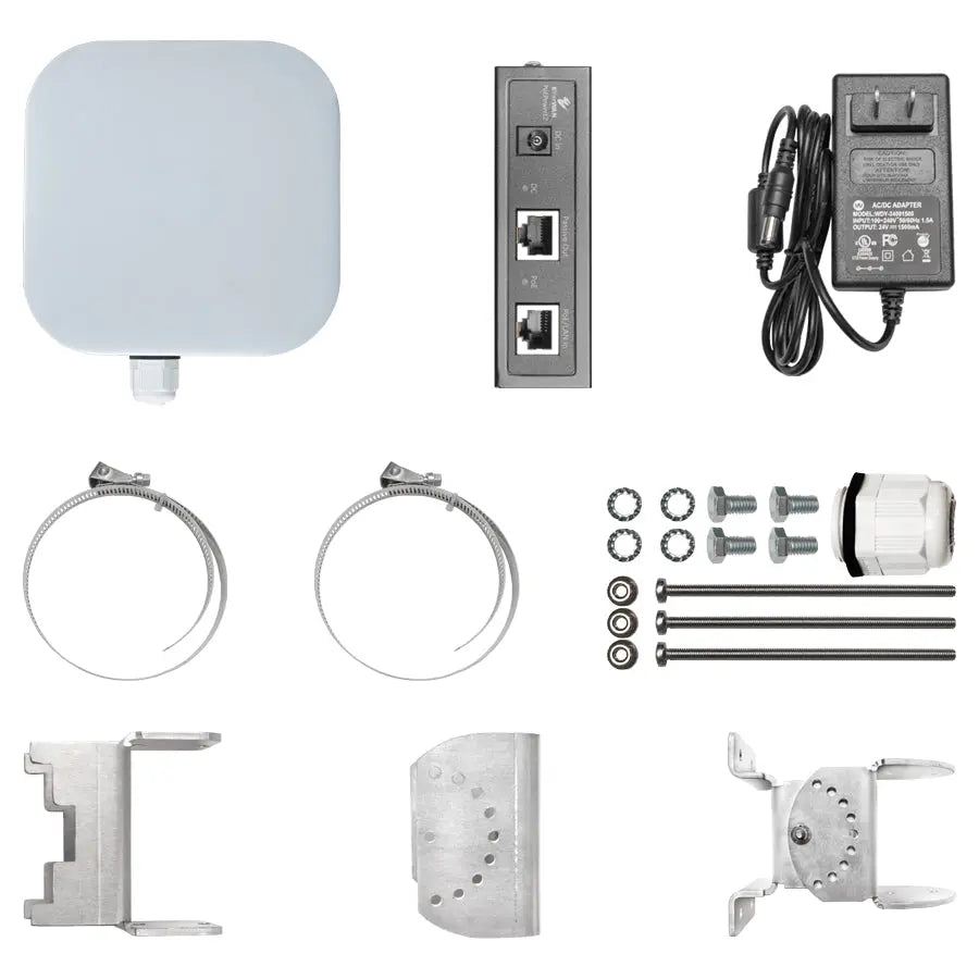 EtherWAN EasyLink Pro MP Series 2400 Mbps Preconfigured Multipoint IP67 Wireless Bridge Kit - view 3