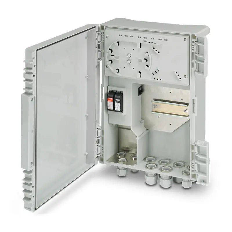 EtherWAN EasyPoE Box Series NEMA-Rated Indoor/Outdoor Enclosure with Integrated PoE Switch