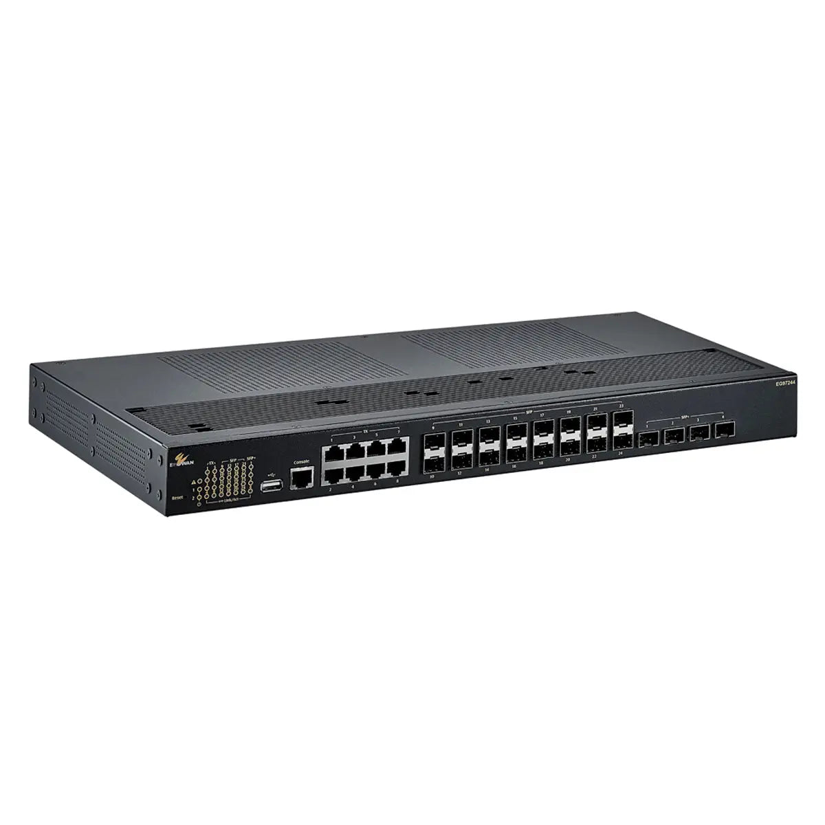 EtherWAN EG97244 Series 24-port Gigabit and 4-port 1G/10G SFP+ Hardened Managed Layer 3 Switch