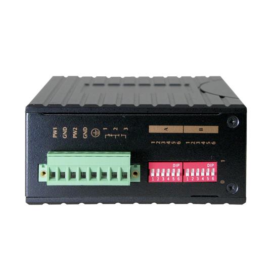 EtherWAN EL1142 2-Port 10/100BASE-TX +2-Port 100BASE-FX IEC 61850-3/IEEE 1613 Hardened Media Converter - view 2