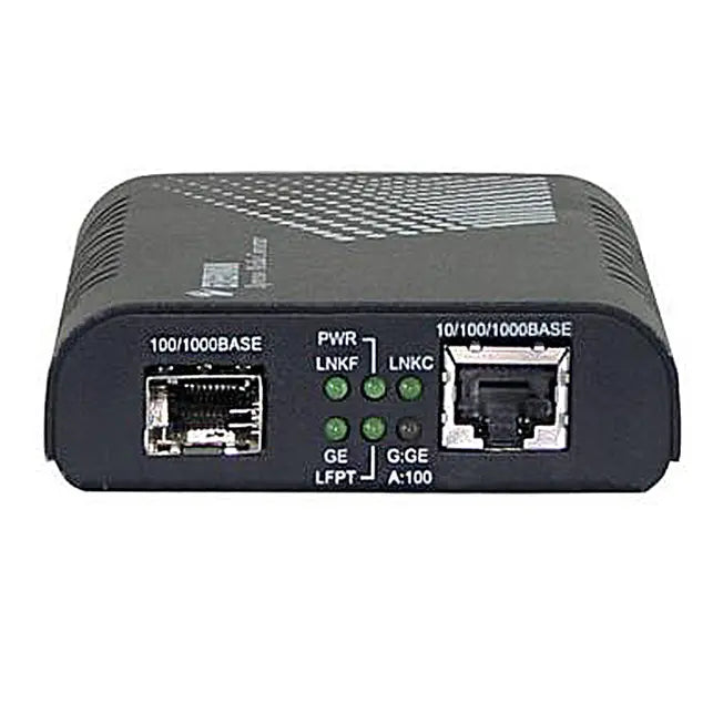 EtherWAN EL2315 Series 10/100/1000BASE-TX to 100/1000BASE-X Dual Rate SFP Media Converter - view 2