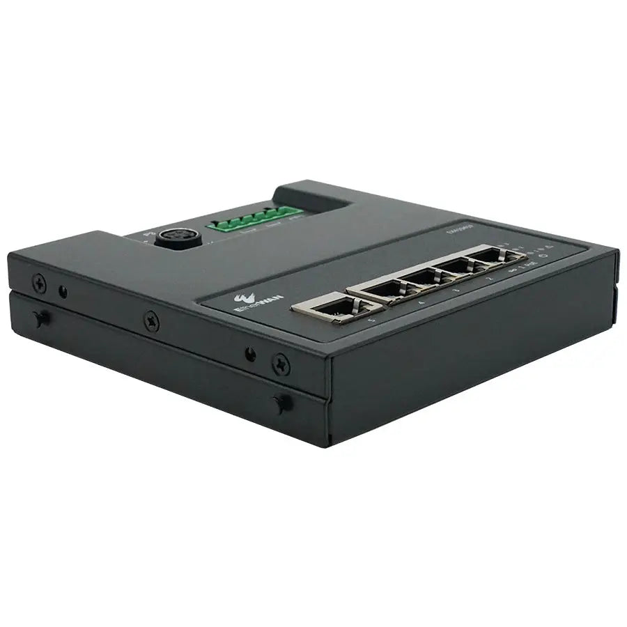 EtherWAN EX41941F Hardened Unmanaged 4-Port Gigabit PoE & 1-Port Gigabit RJ45 Ethernet Switch - view 2