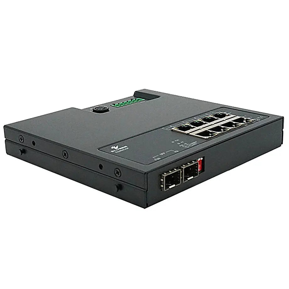 EtherWAN EX46910F Hardened Unmanaged 8-Port Gigabit PoE & 2-Port Gigabit SFP Ethernet Switch - view 2