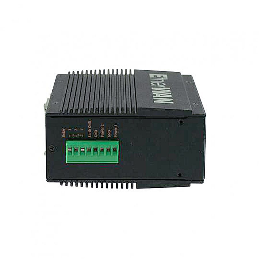 EtherWAN EX46928A-V-J Hardened Unmanaged 8-Port Gigabit PoE & 2-Port SFP Ethernet Switch