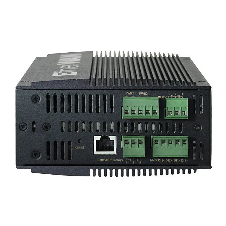 EtherWAN EX78900X Series Hardened Managed 12-Port Gigabit PoE and 4-Port 10G SFP+ Ethernet Switch - view 2
