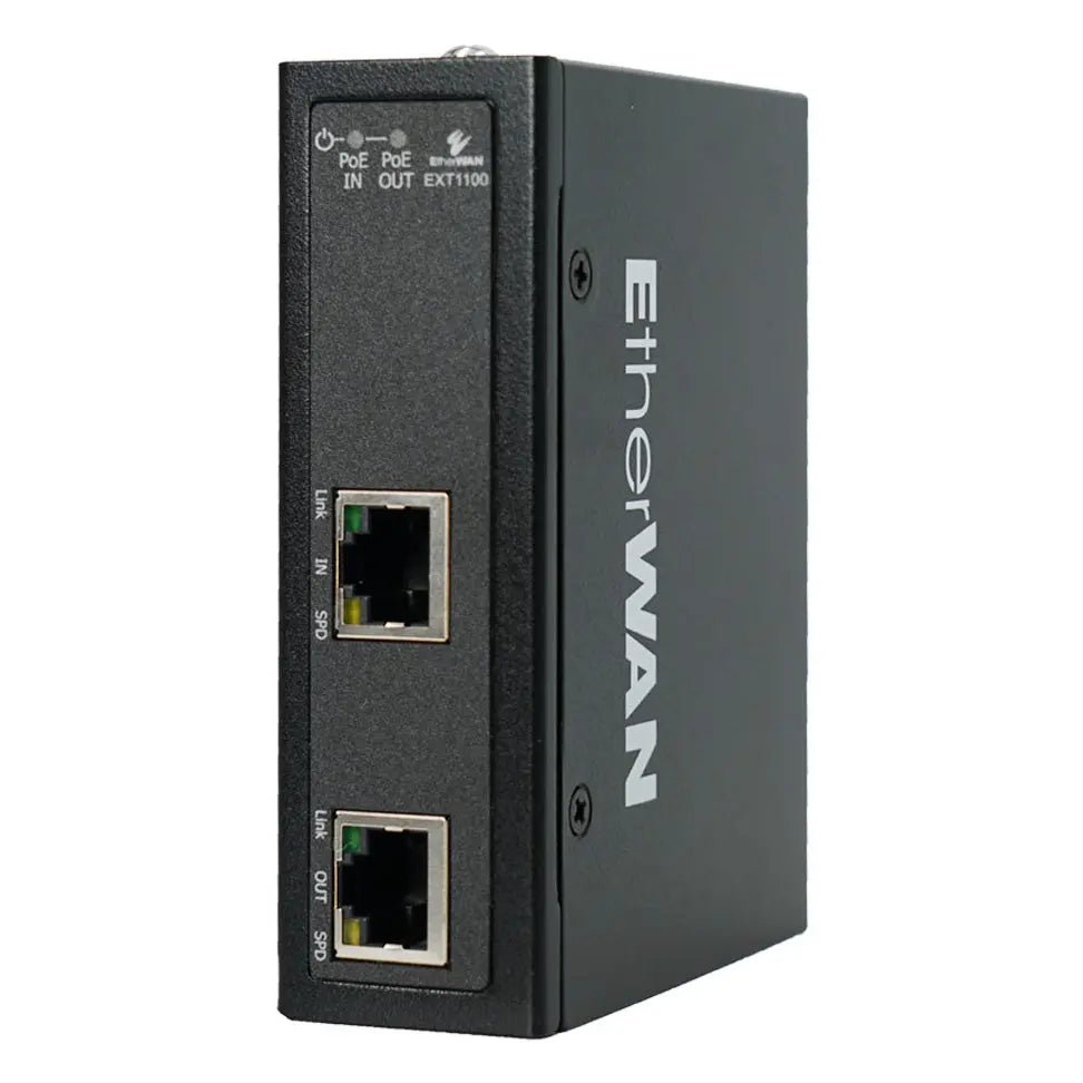 EtherWAN EXT1100 Hardened Gigabit PoE Extender