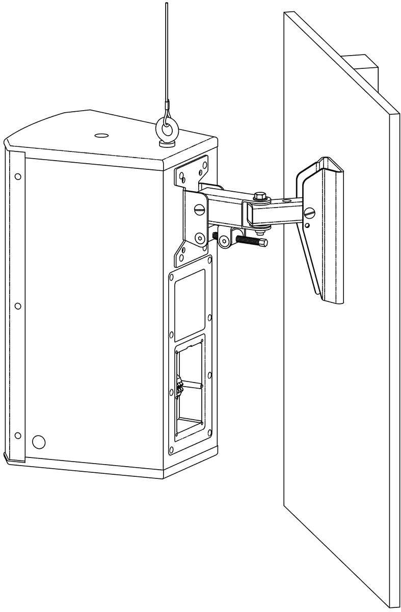 Electro-Voice EVC-WB Wall Bracket