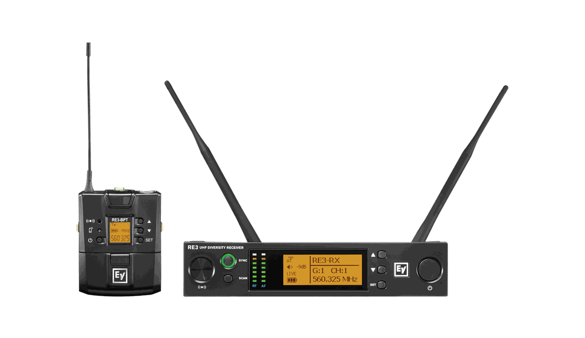 Electro-Voice RE3-BPNID Wireless Bodypack Set