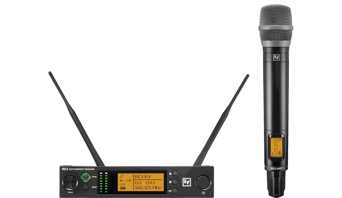 Electro-Voice RE3-RE520 Wireless Handheld Set product image