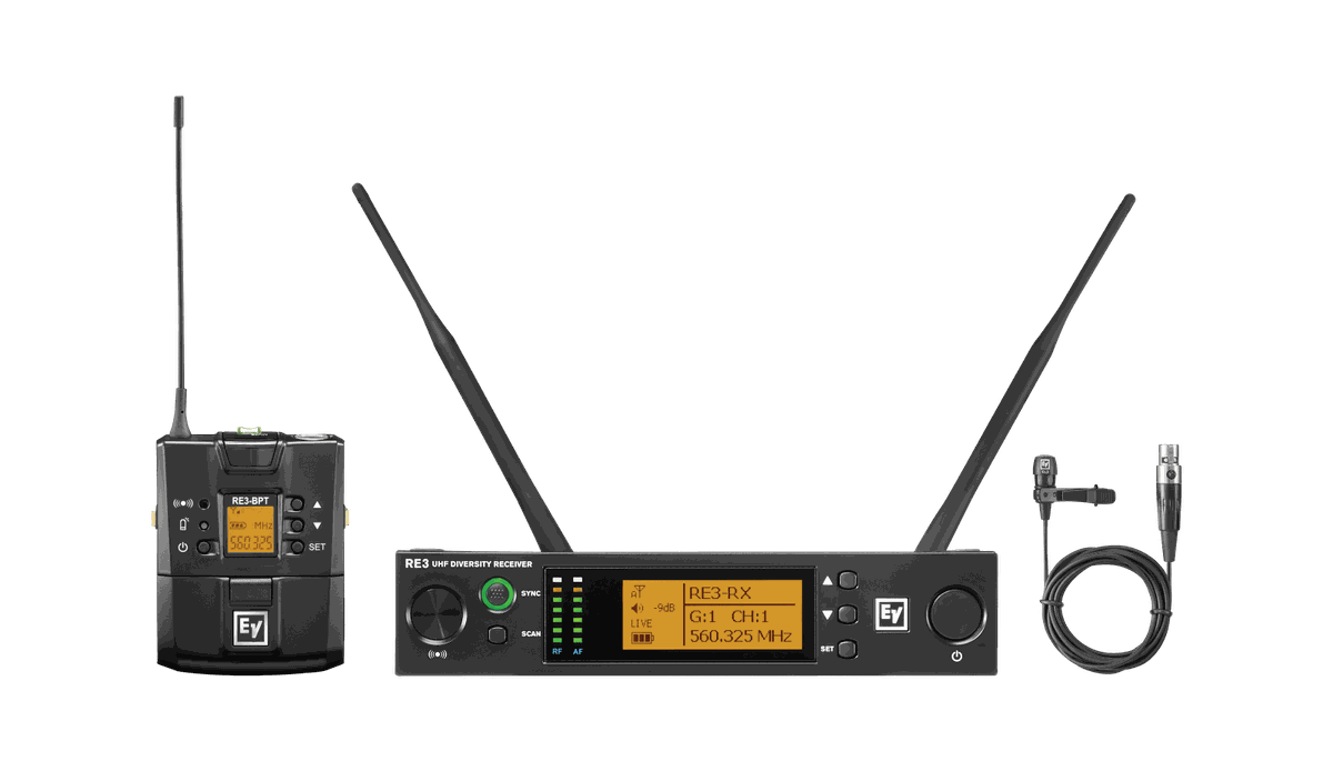 Electro-Voice RE3-BPCL Wireless Lavalier System product image