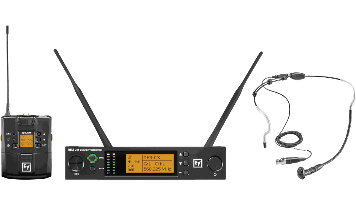 Electro-Voice RE3-BPHW Wireless Headworn System