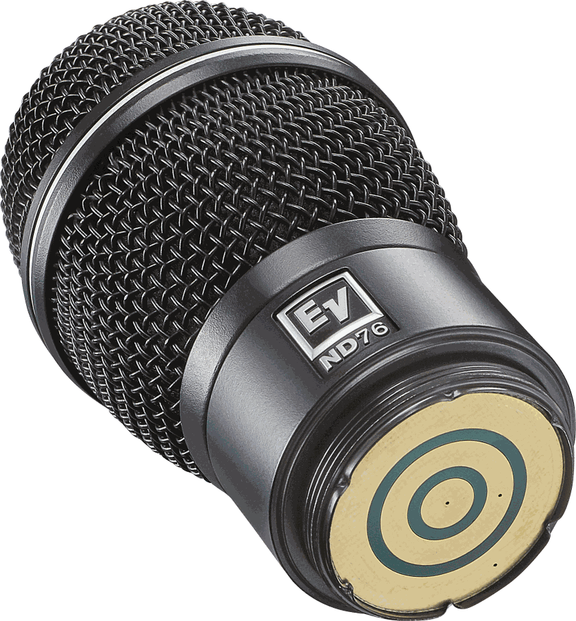 Electro-Voice ND76-RC3 Thread-On Wireless Microphone Head with ND76 Cardioid Capsule - view 3